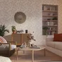 Papier peint intissé Cercles corbusier INSPIRE beige