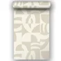 Papier peint intissé Cercles corbusier INSPIRE beige