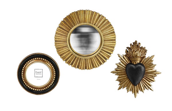 Lot Objet décoratif résine Ex voto EMDE