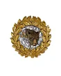 Cadre Couronne, H.8 x l.8 cm doré, EMDE DUMONT