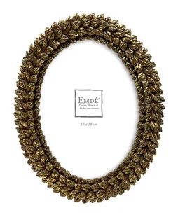 Cadre Couronne, H.18 x l.13 cm doré, EMDE DUMONT