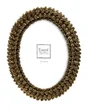 Cadre Couronne, H.18 x l.13 cm doré, EMDE DUMONT