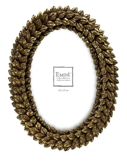 Cadre Couronne, H.15 x l.10 cm doré, EMDE DUMONT