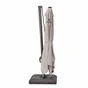 Parasol deporte LED+Pied Taupe Sonora II NATERIAL, L.288 x l.288 cm
