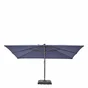 Parasol déporté LED+Pied marin Sonora II NATERIAL, L.391 x l.282 cm