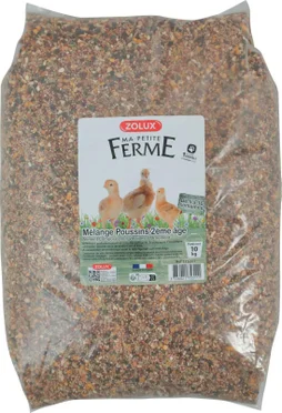 Mélange poussin 2eme age ma petite ferme 10 kg