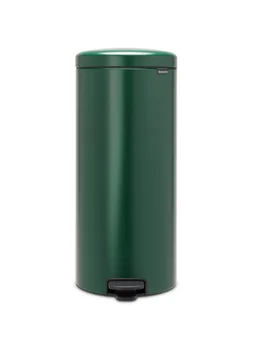 Poubelle de cuisine à pédale NEWLCON 30 litres, vert foncé