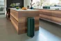 Poubelle de cuisine à pédale NEWLCON 30 litres, vert foncé