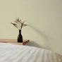 Papier peint intissé Textile nacré vert mousse, INSPIRE