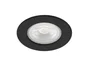 Spot encastrable led intégrées, ARIC, de 3000 à 4000 K, cylindre noir