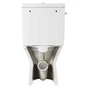 WC a poser sans bride sortie double easy 3/4,5 litre sensea