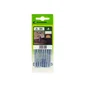 Sachet de 8 double vis filetée acier  fendue STANDERS x L.50 mm