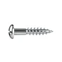 Sachet de 35 vis acier rond fente STANDERS x L.20 mm