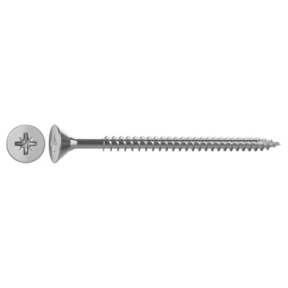 Vis acier tête fraisée pozidriv STANDERS, 6 x L.70 mm, vente au poids