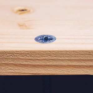 Vis acier tête fraisée pozidriv STANDERS, 3 x L.12 mm, vente au poids
