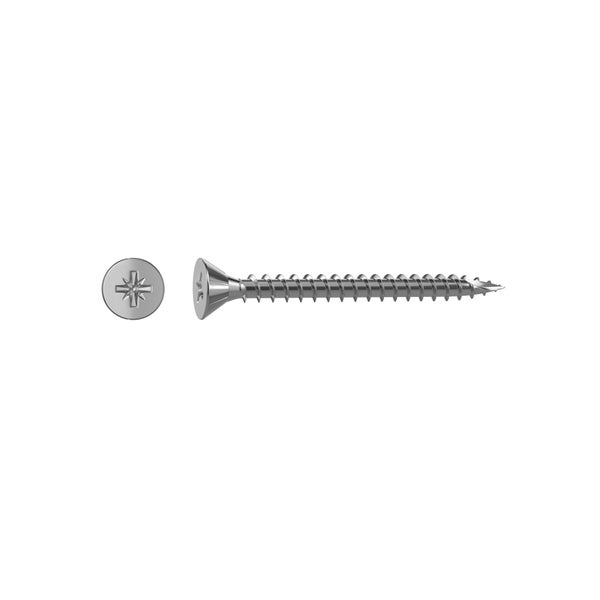 Vis acier tête fraisée pozidriv STANDERS, Ø3 x L.25 mm, vente au poids