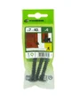 Sachet de 4 vis acier tête ronde Torx STANDERS, 7 x L.40 mm