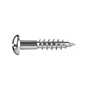 15 vis acier tête ronde plat STANDERS, Diam.5 x L.30 mm