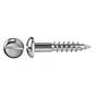 15 vis acier tête ronde plat STANDERS, Diam.5 x L.30 mm