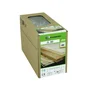 Boîte de 200 vis acier tête fraisée pozidriv STANDERS, 5 x L.60 mm