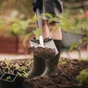 Bêche à bêcher acier trempé FISKARS manche acier L.98 cm