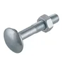 Boulon acier tete ronde sans encoche SUKI, 7 x L.50 mm