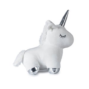 Bloque-porte amovible REI Unicorne blanc en tissu 1kg