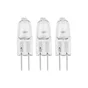 Lot de 3 ampoules halogène, capsule G4, 70lm = 0W, blanc chaud, dimmables, LEXMAN
