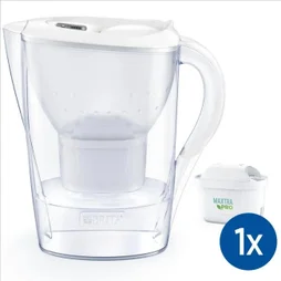 Carafe filtrante marella blanc brita