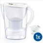Carafe filtrante marella blanc brita