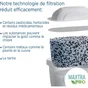 Carafe filtrante marella blanc brita