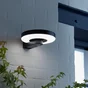 Applique exterieur solaire telde detection 1000 lumens noir inspire