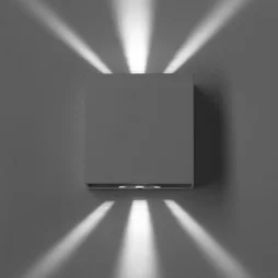 Applique extérieure bord de mer led 1400 Lm, blanc neutre, blanc Baiona INSPIRE