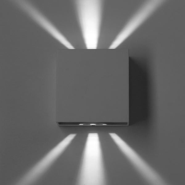 Applique extérieure bord de mer led 1400 Lm, blanc neutre, blanc Baiona INSPIRE