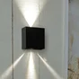 Applique extérieure led bord de mer, 1400 lumens, noir Baiona INSPIRE