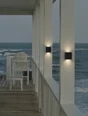 Applique extérieure led bord de mer, 1400 lumens, noir Baiona INSPIRE