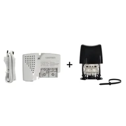 Kit alimentation et amplificateur extérieur blindé, 31dB, LEXMAN