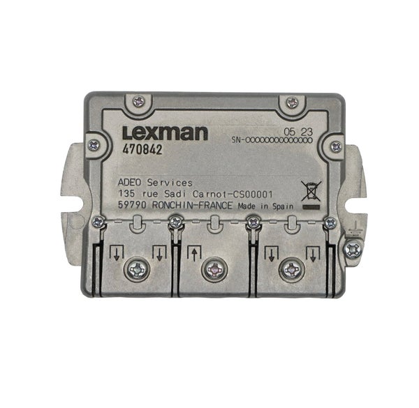 Repartiteur de signal 4 sorties intérieur, LEXMAN