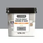 Peinture mur cuisine et bain, LUXENS Granit 3 satin, 0.75 litre