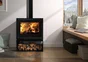 Poêle à bois PANADERO dicee bucher écodesign noir, 6.7 kW