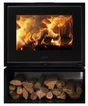 Poêle à bois PANADERO dicee bucher écodesign noir, 6.7 kW