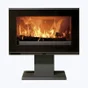 Poêle à bûche PANADERO Poele a bois biarritz-s ecodesign noir, 7 kW