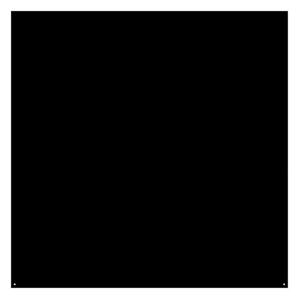 Plaque de protection sol noir LE MARQUIER Psc75, l.75 cm x H.0.2 cm