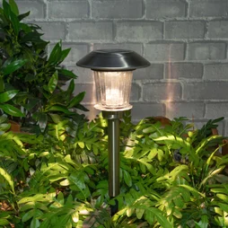 Balise solaire à piquer noir 10 lm VESBIO INSPIRE