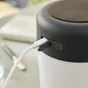 Lampe extérieur Lojo module led, USB, haut parleur, RGB, IP54, gris/noir/blanc, INSPIRE