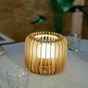 Applique lampe extérieur Lanoa, led, bambou, 1300 lumens, 3000K, Inspire