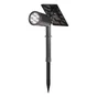 Spot solaire, INSPIRE, 100 lumens, noir