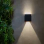 Applique exterieur solaire roxbury detection 700 lumens noir inspire