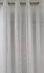 Voilage tamisant, Aleria blanc l.300 x H.240 cm