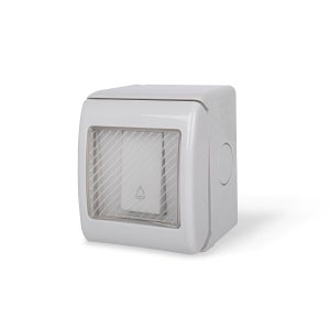 Bouton de sonnette filaire SCS SENTINEL, blanc